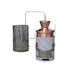 Cazan Tuica 80 Litri Meks, Basculant cu Amestecator Manual - Img 4