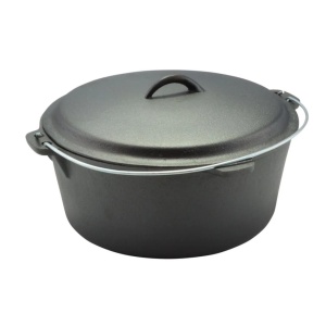 Ceaun Fontă cu Capac 7,2 L – Ideal pentru Gătit Tradițional - Img 3