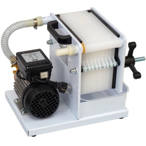 Filtru pentru Vin, Tuica, Sucuri cu 10 placi, 300L/ora, pompa - Img 2