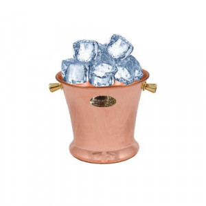 Recipient din Cupru Solid pentru Gheata, Fabricat in Grecia