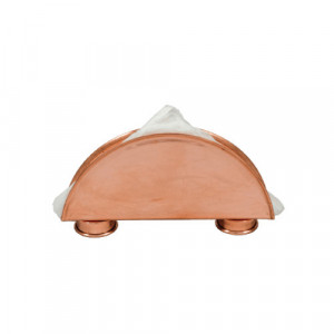 Suport din Cupru pentru Servetele de Masa, Vertical, 100% Cupru, Lucrat Manual