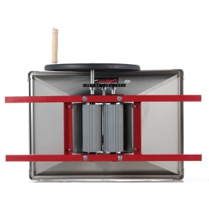 Zdrobitor Manual din Inox pentru Struguri – Role Nylon, Hopper 800×500 mm, 700 kg/ora - Img 6