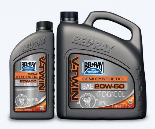 Ulei de motor Bel-Ray V-TWIN SEMI SYNTHETIC 20W-50
