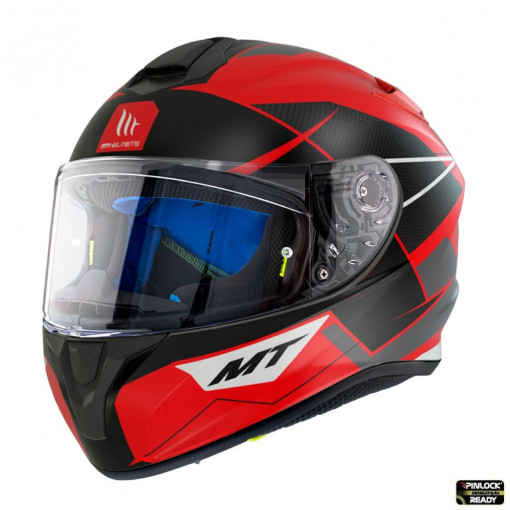Casca integrala MT Targo Pro Podium D5 rosu mat