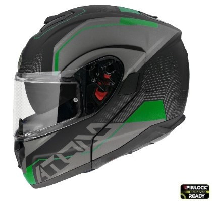 Casca modulabila MT Atom SV Quark A6 verde fluor mat