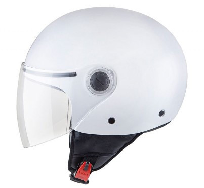 Casca open face motociclete MT Street alb lucios