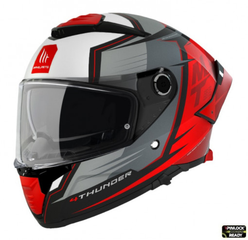 Casca integrala MT Thunder 4 SV Pental B5 rosu mat