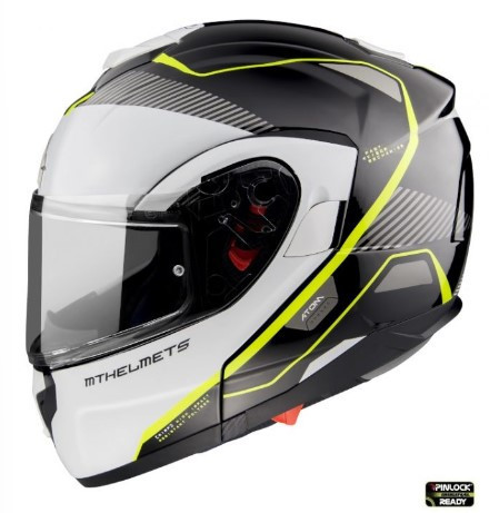Casca modulabila MT Atom SV Open B3 galben fluor lucios