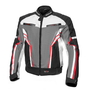 Geaca Moto Adrenaline Sola 2.0 PPE Gri - Img 1