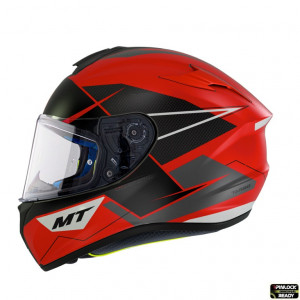 Casca integrala MT Targo Pro Podium D5 rosu mat - Img 2
