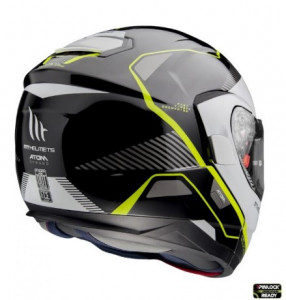 Casca modulabila MT Atom SV Open B3 galben fluor lucios - Img 4