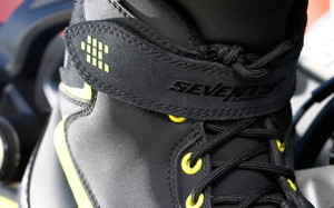 Ghete Moto Seventy SD-BC6 Negru Galben Fluor - Img 5