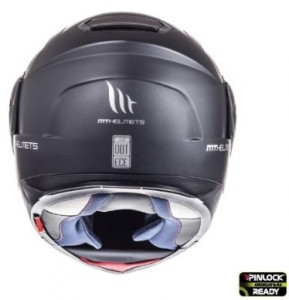 Casca integrala modulabila motociclete MT Atom SV negru mat - Img 3