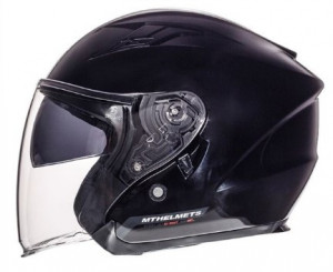 Casca open face motociclete MT Avenue SV negru lucios - Img 2