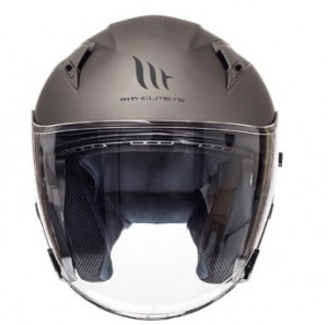 Casca open face motociclete MT Avenue SV titanium mat - Img 3