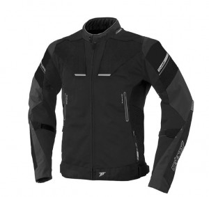 Geaca Moto Seventy Racing SD-JR69 Negru Gri - Img 1