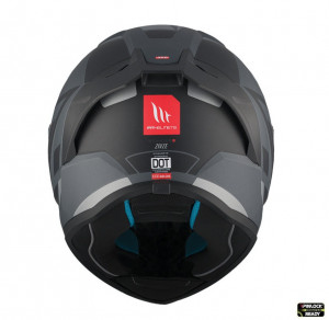 Casca integrala MT Stinger 2 Zivze C2 negru/gri mat - Img 6