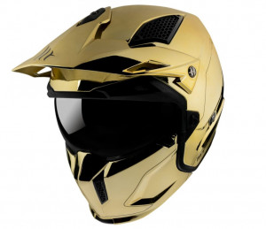 Casca MT Streetfighter SV A9 auriu cromat lucios - Img 1