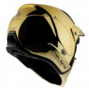 Casca MT Streetfighter SV A9 auriu cromat lucios - Img 2