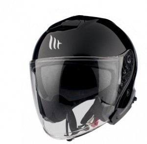 Casca open face MT Thunder III SV Jet A1 negru lucios - Img 2