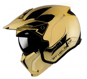 Casca MT Streetfighter SV A9 auriu cromat lucios - Img 3