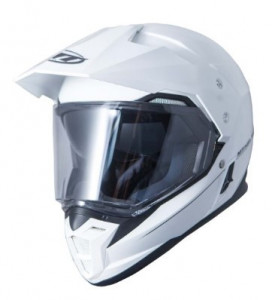 Casca off road motociclete MT Synchrony Duo Sport alb lucios - Img 1