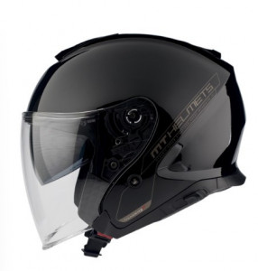 Casca open face MT Thunder III SV Jet A1 negru lucios - Img 1