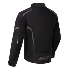 Geaca moto textil SM Racewear Mesh 2.0 black - Img 2
