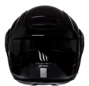 Casca integrala modulabila motociclete MT Atom SV negru lucios - Img 3