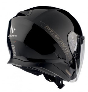 Casca open face MT Thunder III SV Jet A1 negru lucios - Img 3