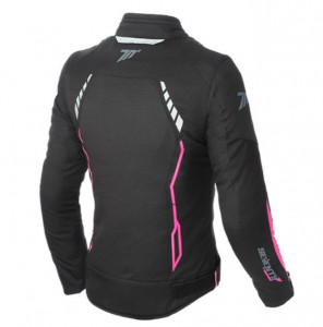Geaca Moto Seventy Racing SD-JR67 Negru/Roz - Img 2