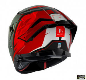Casca integrala MT Thunder 4 SV Pental B5 rosu mat - Img 3