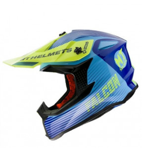 Casca off road MT Falcon System C3 galben fluor lucios - Img 1