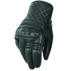 Manusi moto piele SM Racewear Rambler black - Img 1
