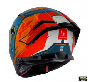 Casca integrala MT Thunder 4 SV Pental B4 portocaliu mat - Img 1