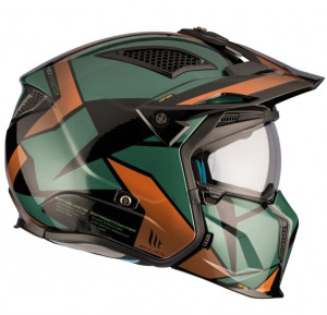 Casca MT Streetfighter SV S P1R A9 verde lucios - Img 6