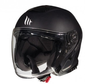 Casca open face MT Thunder III SV Jet A1 negru mat - Img 2