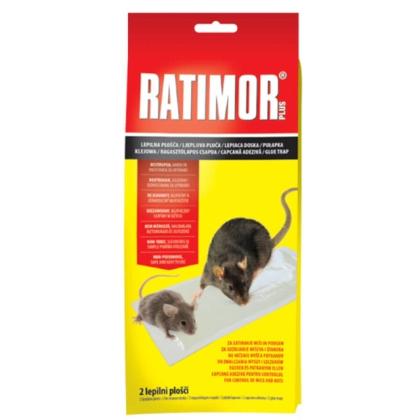 Капан за мишки и плъхове лепящи ленти 2 бр. RATIMOR