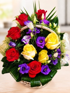 Cos cu flori "Ikebana"