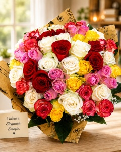 Buchet Multicolor