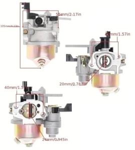 Carburator pentru motocultor de 5.5 Cp, 6.5 Cp, 7 Cp, 7,5 Cp, 8 Cp. - Img 5