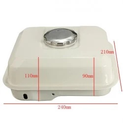 Rezervor compatibil cu motocultoare HONDA GX 140, 160, 200 si alte motocultoare de putere 5-8 cp - Img 2