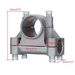 Cuplaj imbinare teava motocoasa 9 dinti Ø 26mm model 2 - Img 2
