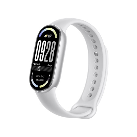 Смарт гривна Xiaomi Smart Band 10, Glacier Silver (BHR07PSGL)