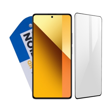 Удароустойчив стъклен full протектор за Xiaomi Redmi Note 13 5G