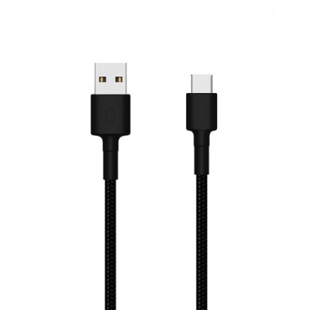 Кабел Xiaomi Mi USB-A към USB-C, плетен