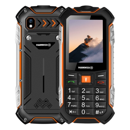 Удароустойчив мобилен телефон Hammer Boost LTE, Dual SIM