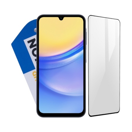 Удароустойчив стъклен full протектор за Samsung Galaxy A15