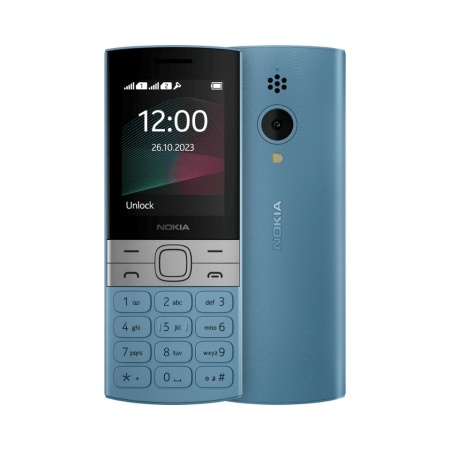 Мобилен телефон Nokia 150 (2023), Dual SIM, Blue
