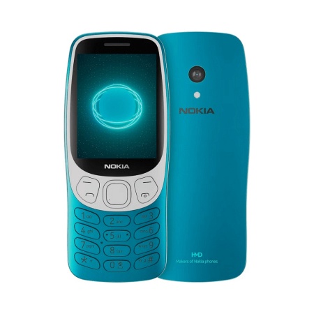 Мобилен телефон Nokia 3210 (2025), Dual SIM, Scuba Blue